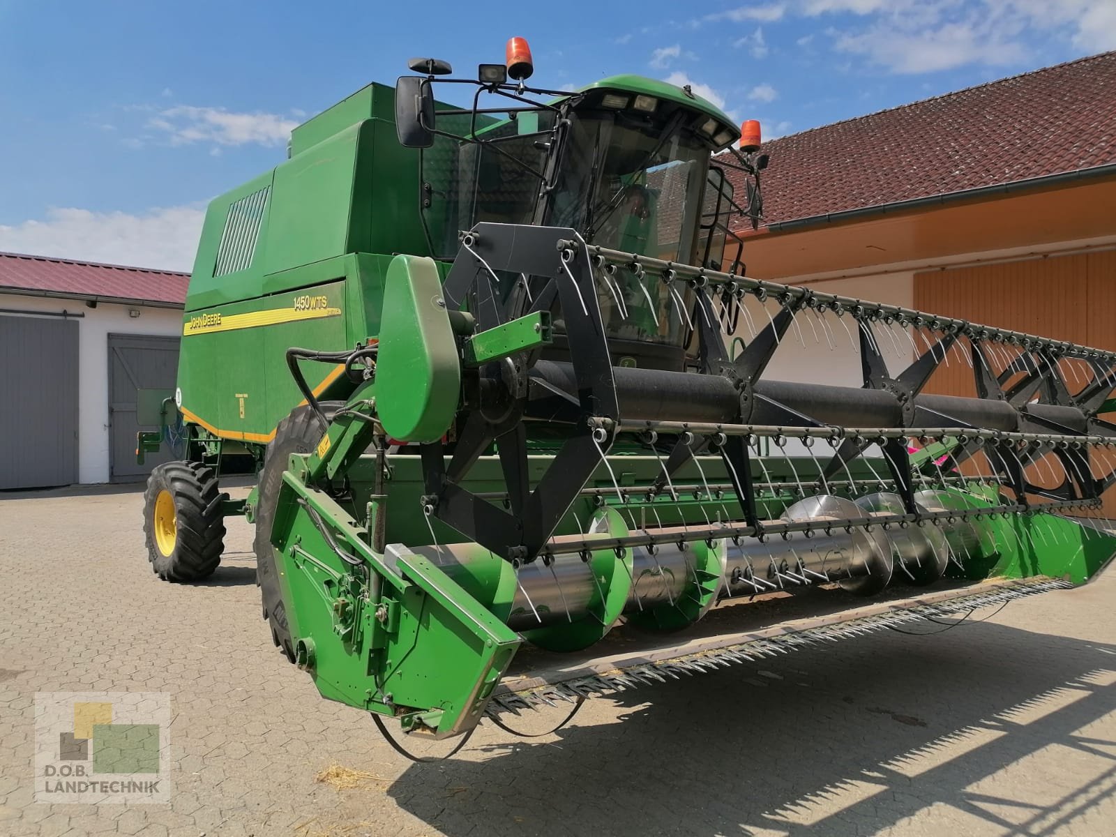 Mähdrescher Türe ait John Deere 1450 WTS, Gebrauchtmaschine içinde Regensburg (resim 1)