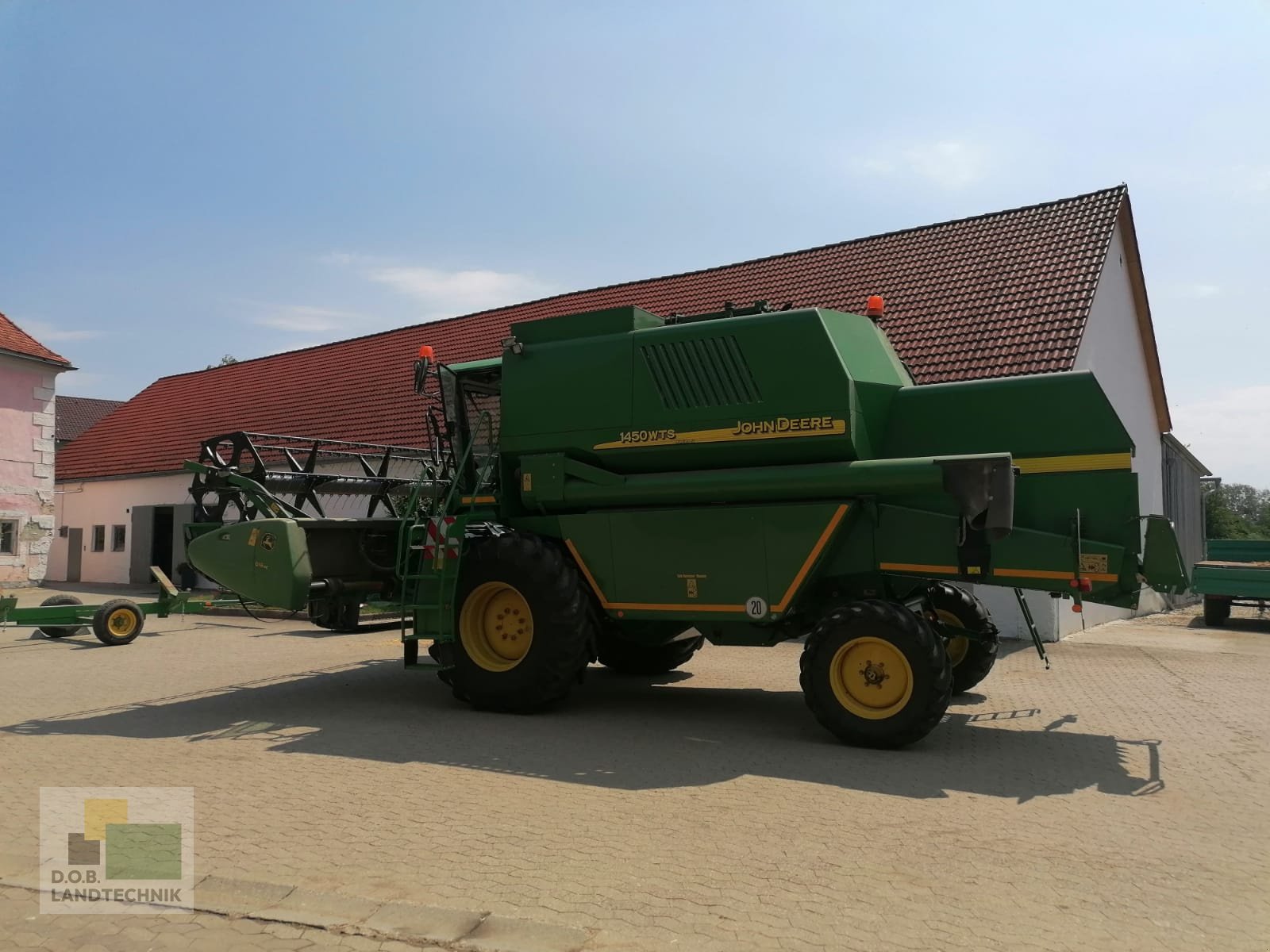 Mähdrescher van het type John Deere 1450 WTS, Gebrauchtmaschine in Regensburg (Foto 5)