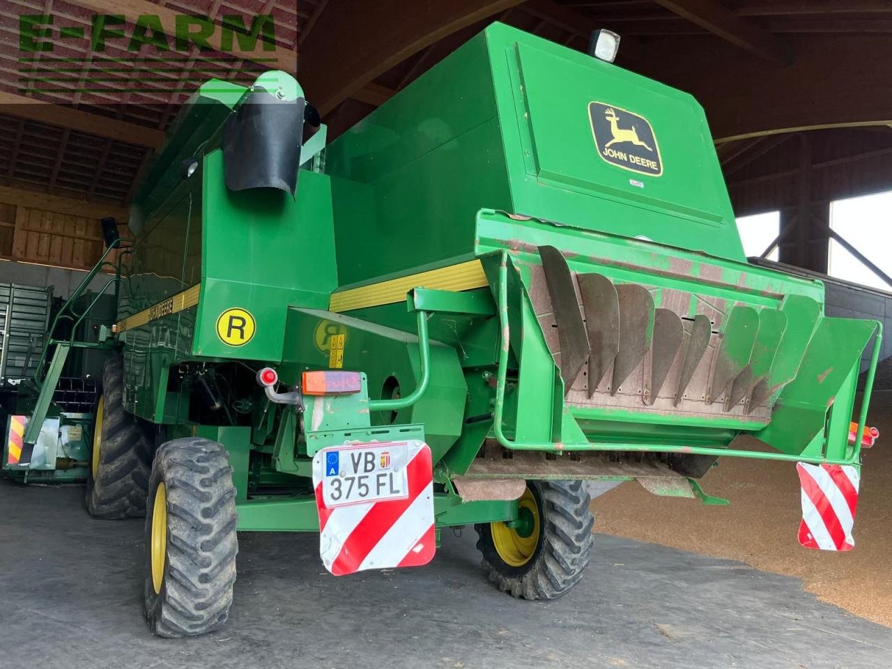 Mähdrescher des Typs John Deere 2254, Gebrauchtmaschine in REDLHAM (Bild 4)