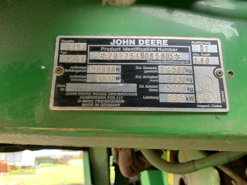 Mähdrescher typu John Deere 2254, Gebrauchtmaschine w Osterburg (Zdjęcie 19)