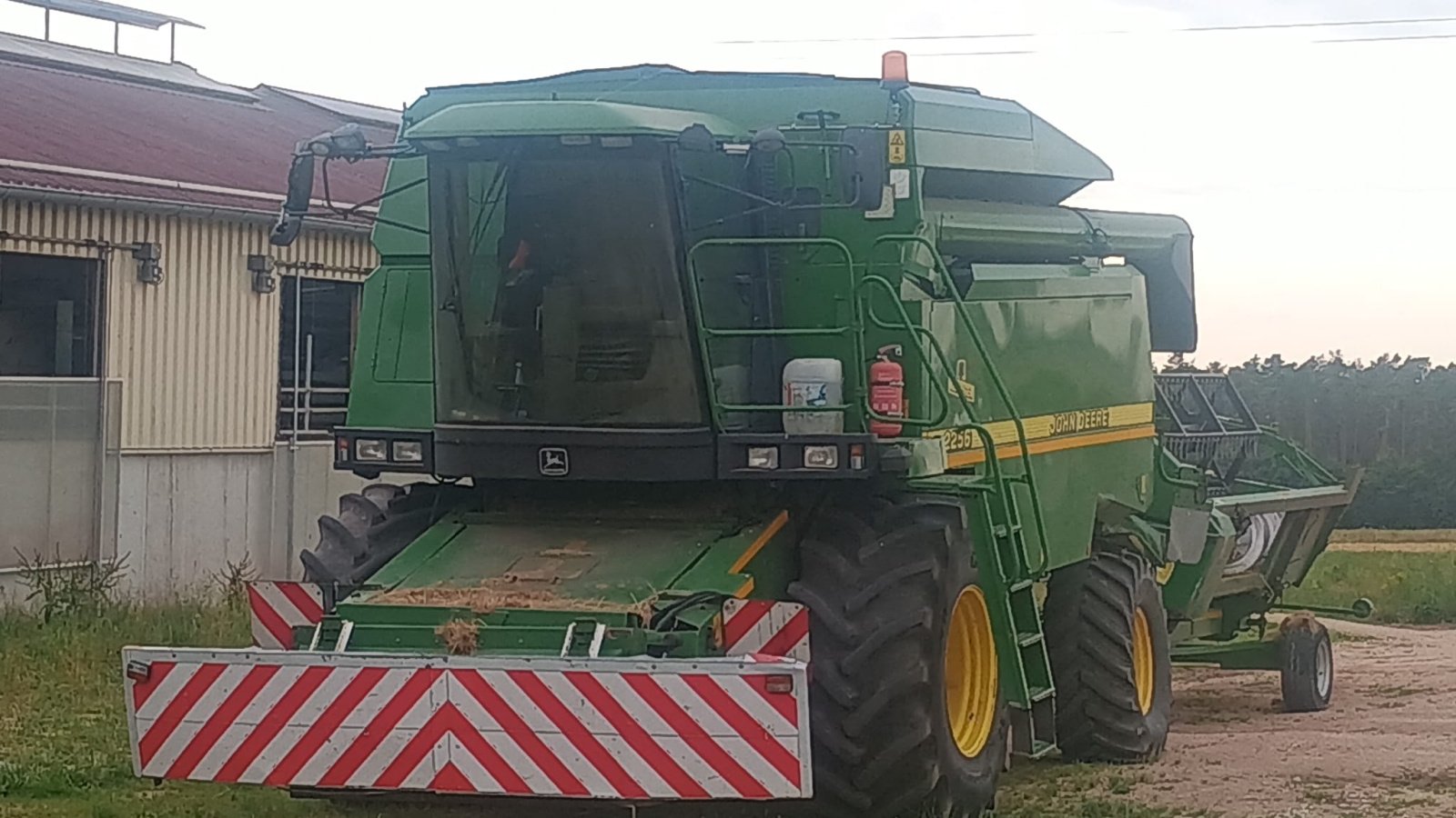 Mähdrescher Türe ait John Deere 2256 HM, Gebrauchtmaschine içinde Burglengenfeld (resim 1)