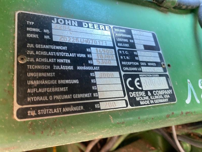 Mähdrescher del tipo John Deere 2264, Gebrauchtmaschine en Richebourg (Imagen 4)