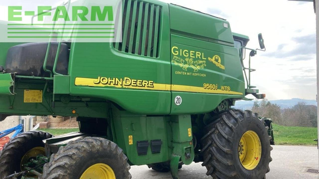 Mähdrescher типа John Deere 9560i WTS HillMaster, Gebrauchtmaschine в REDLHAM (Фотография 3)