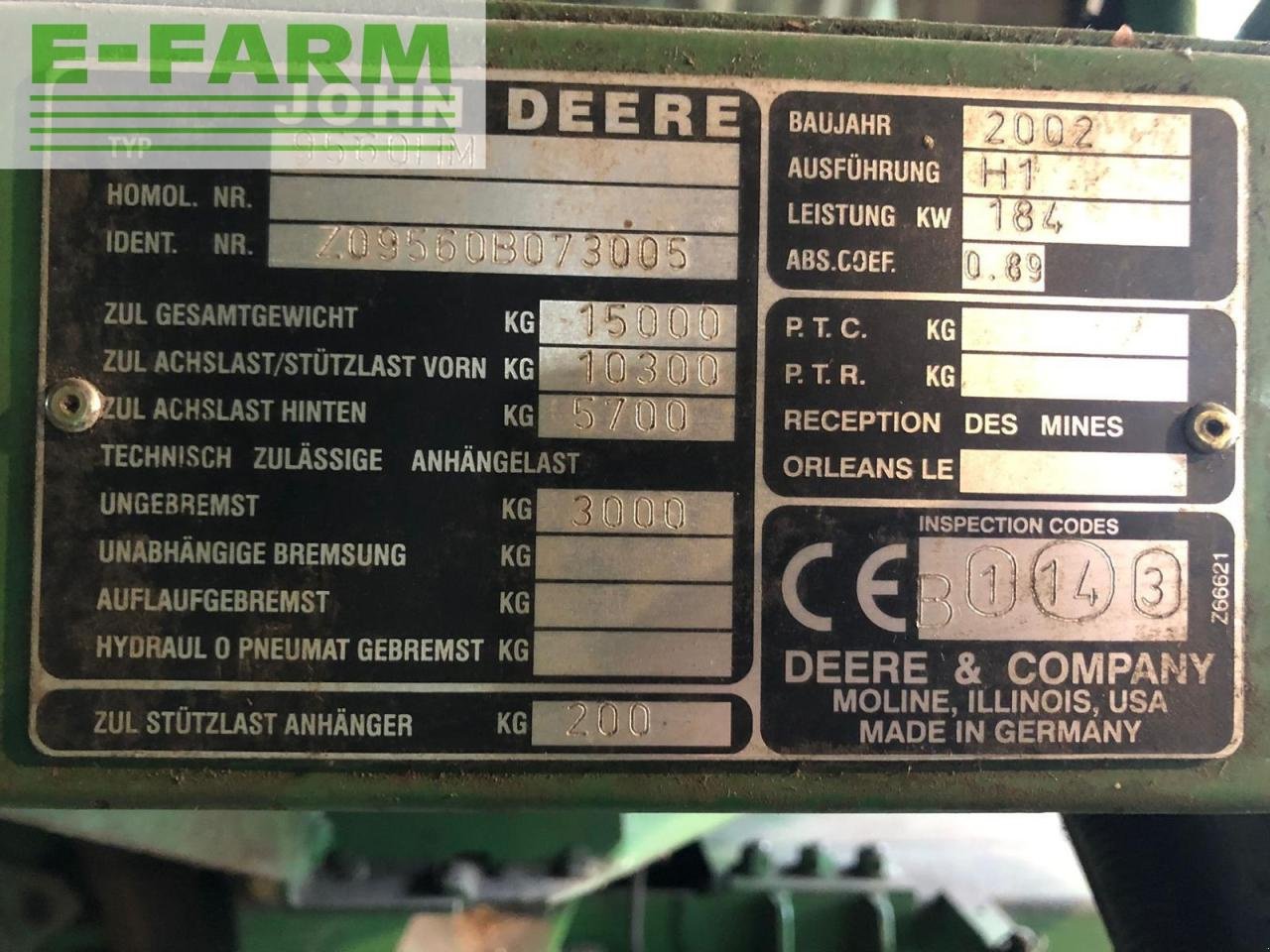 Mähdrescher типа John Deere 9560i WTS HillMaster, Gebrauchtmaschine в REDLHAM (Фотография 7)