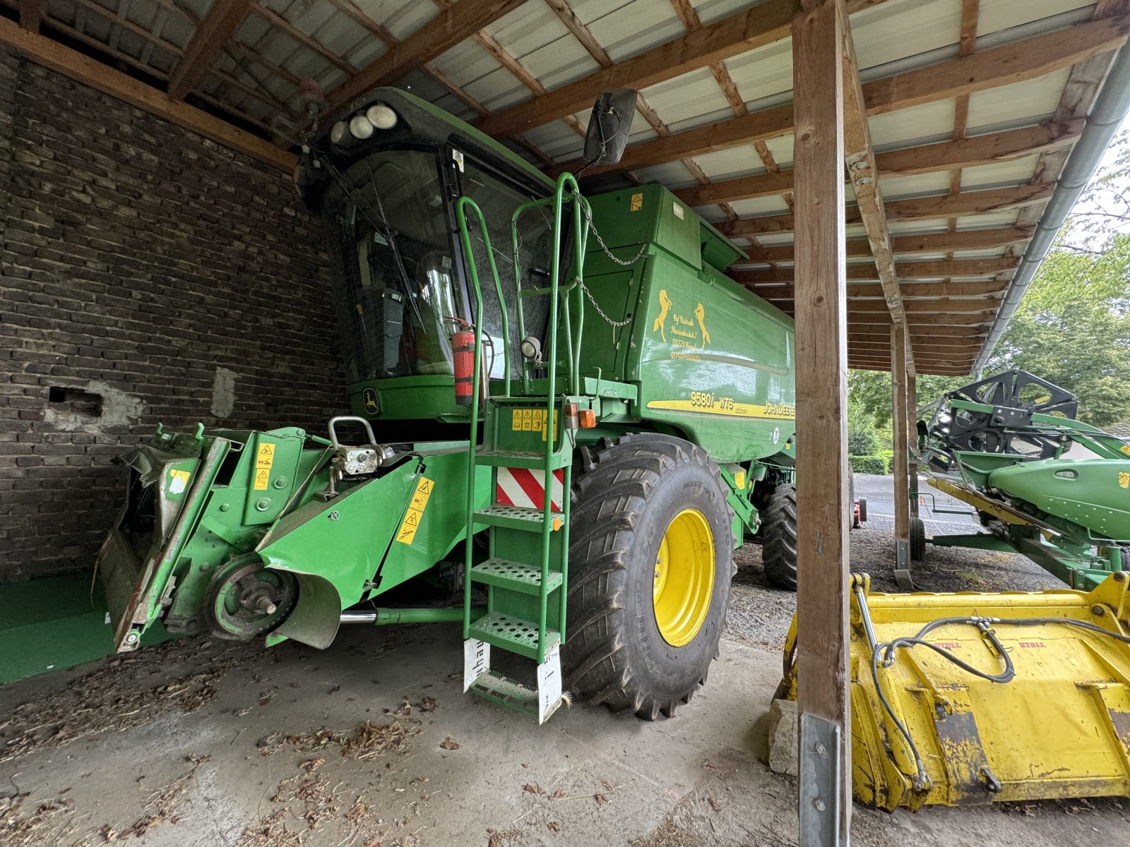 Mähdrescher del tipo John Deere 9580 I WTS HM, Gebrauchtmaschine en Hennef (Imagen 3)