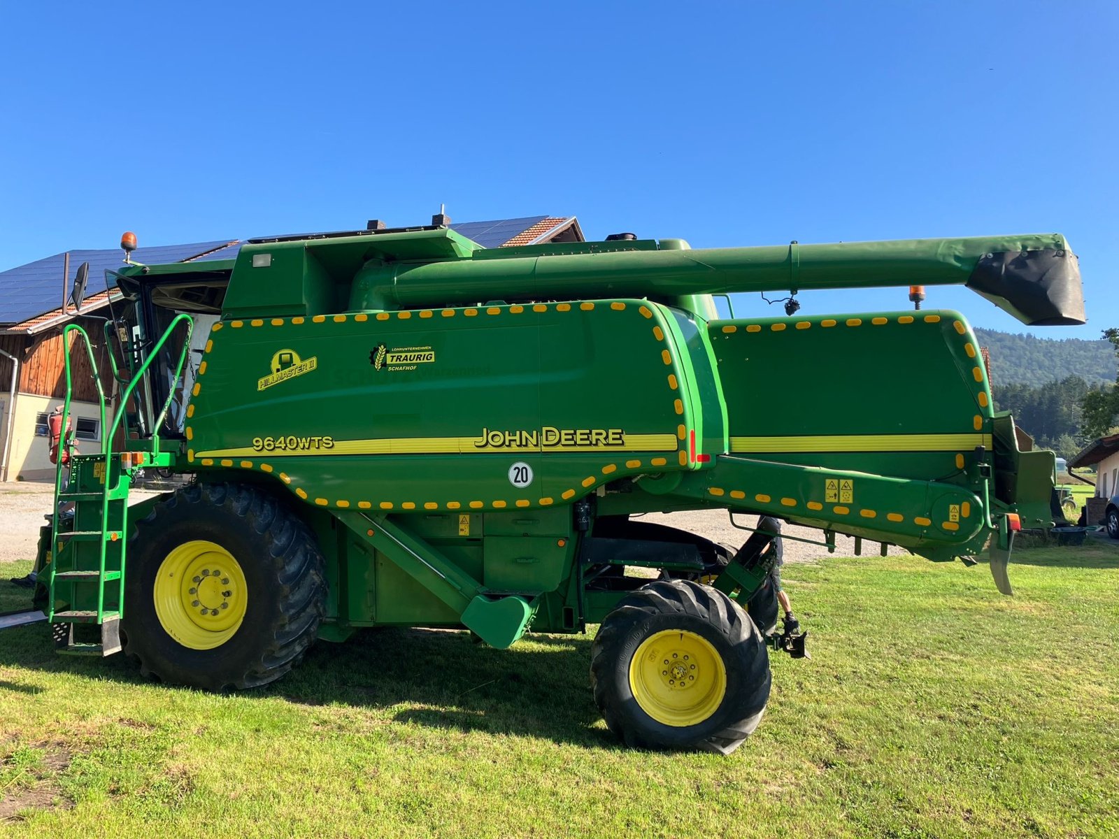 Mähdrescher typu John Deere 9640 WTS Hillmaster II, Gebrauchtmaschine v Cham (Obrázek 4)