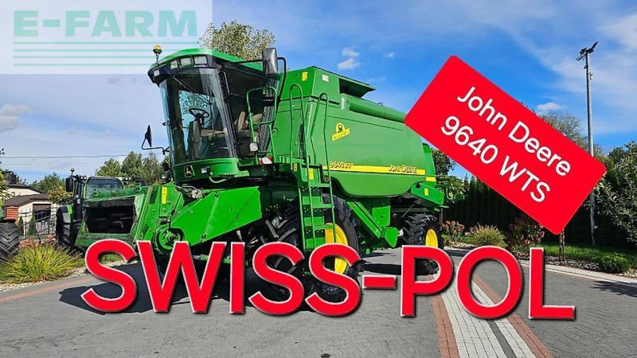 Mähdrescher Türe ait John Deere 9640 wts, Gebrauchtmaschine içinde MORDY (resim 1)