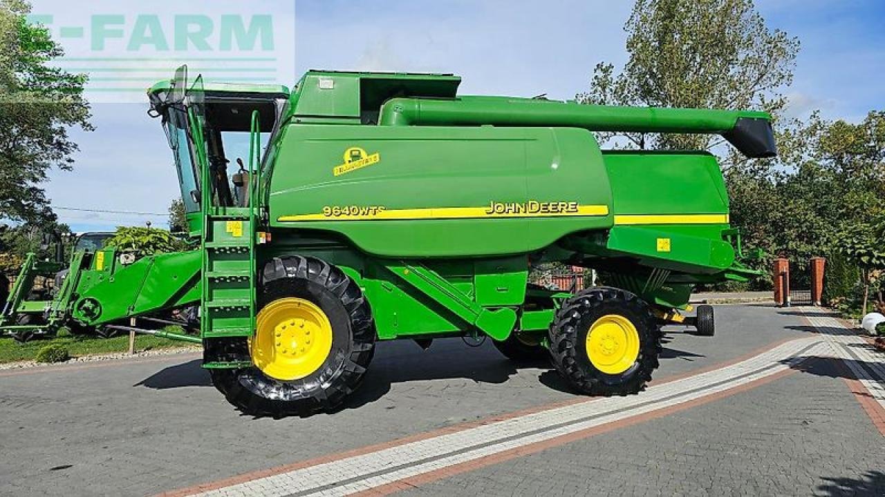 Mähdrescher Türe ait John Deere 9640 wts, Gebrauchtmaschine içinde MORDY (resim 9)