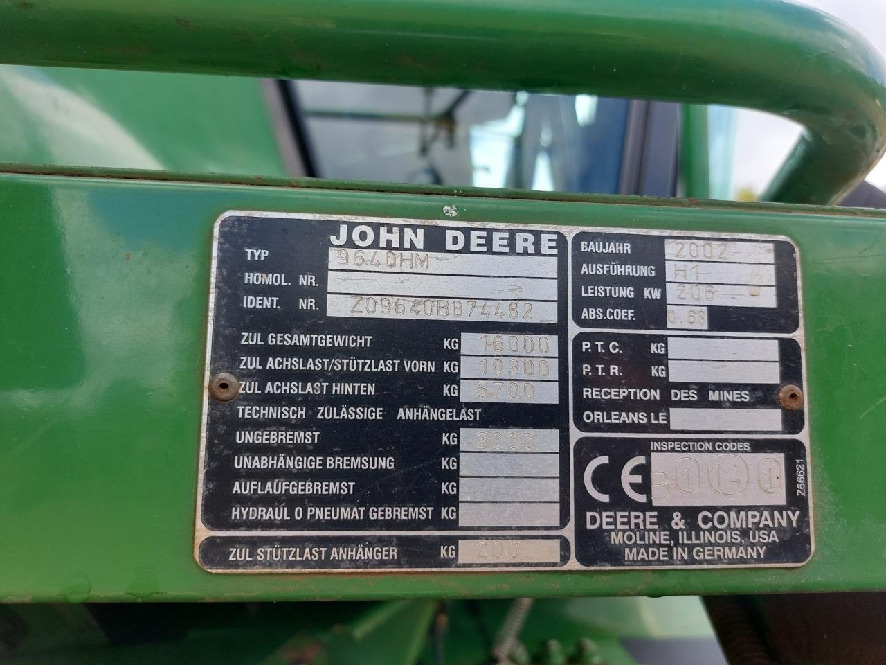 Mähdrescher del tipo John Deere 9640WTS HillMaster, Gebrauchtmaschine In Hamburg (Immagine 17)