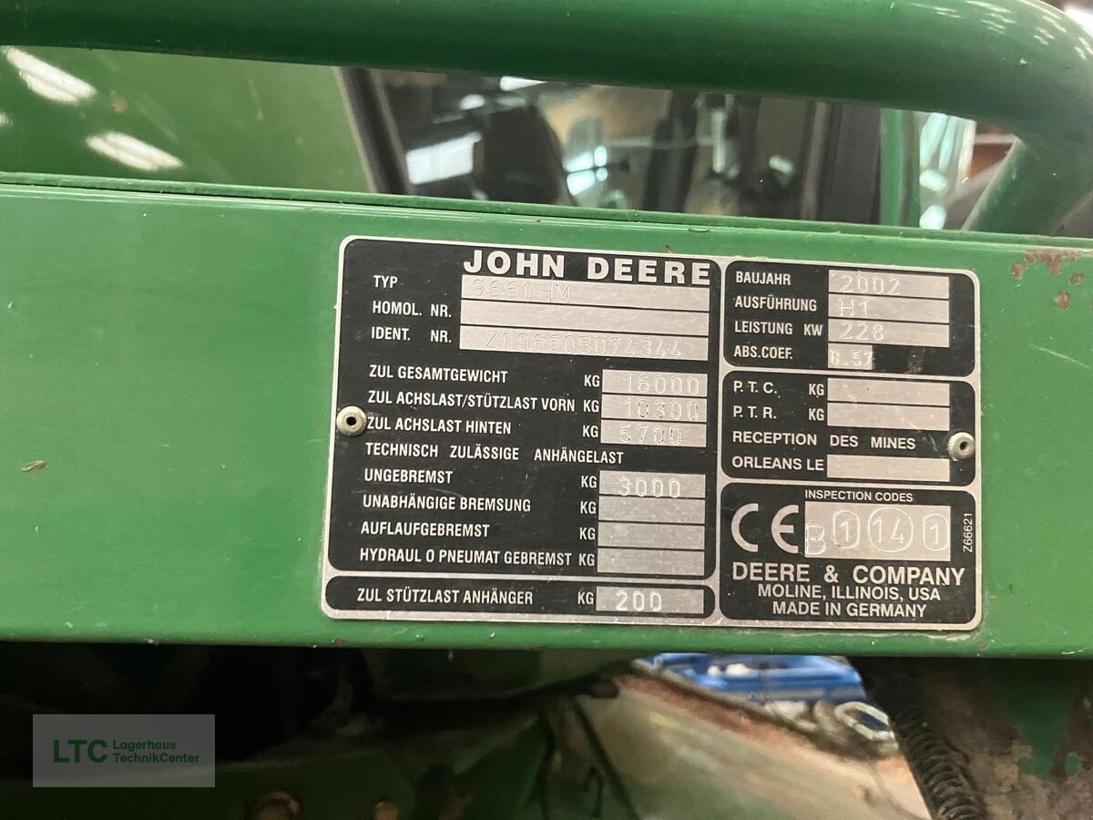 Mähdrescher typu John Deere 9660 WTS, Gebrauchtmaschine v Korneuburg (Obrázek 20)