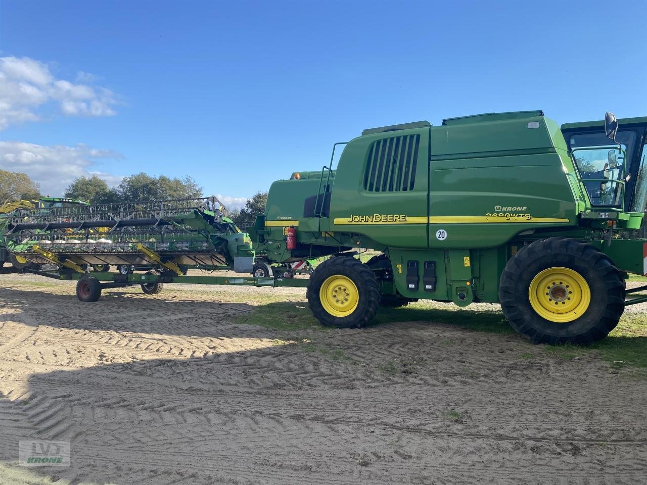 Mähdrescher typu John Deere 9680 WTS, Gebrauchtmaschine v Spelle (Obrázok 1)