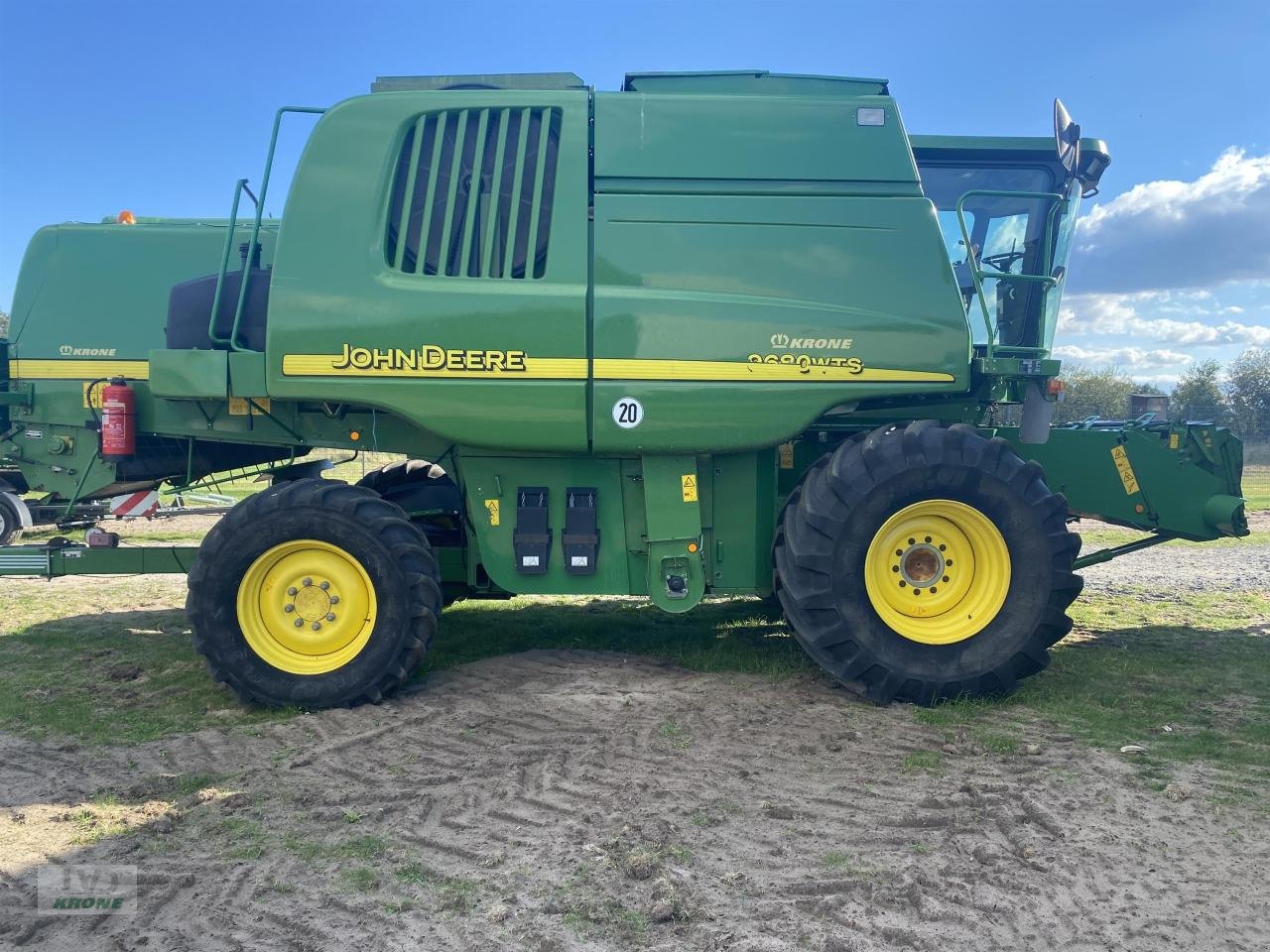 Mähdrescher van het type John Deere 9680 WTS, Gebrauchtmaschine in Spelle (Foto 3)