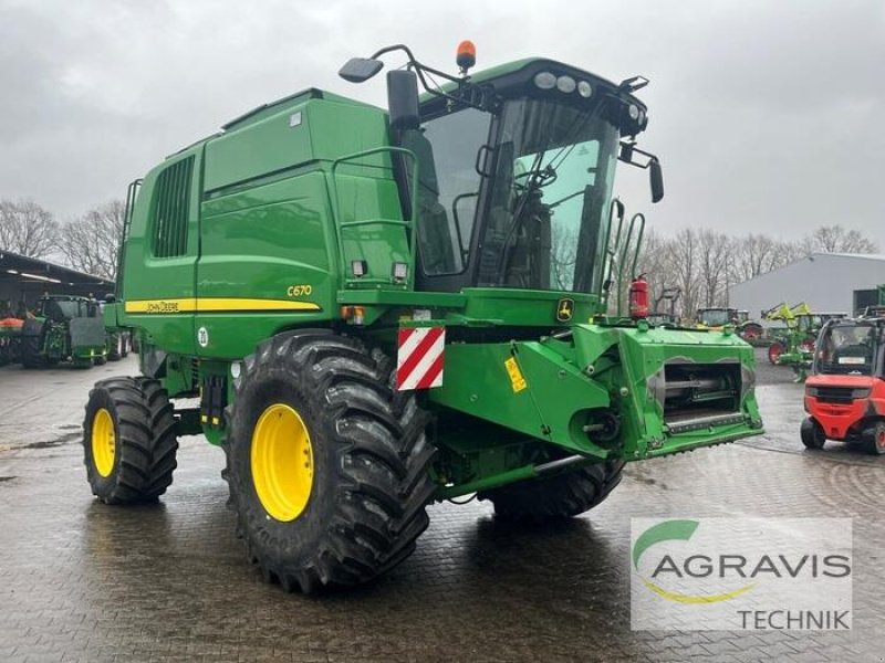 Mähdrescher Türe ait John Deere C 670 I, Gebrauchtmaschine içinde Meppen (resim 2)