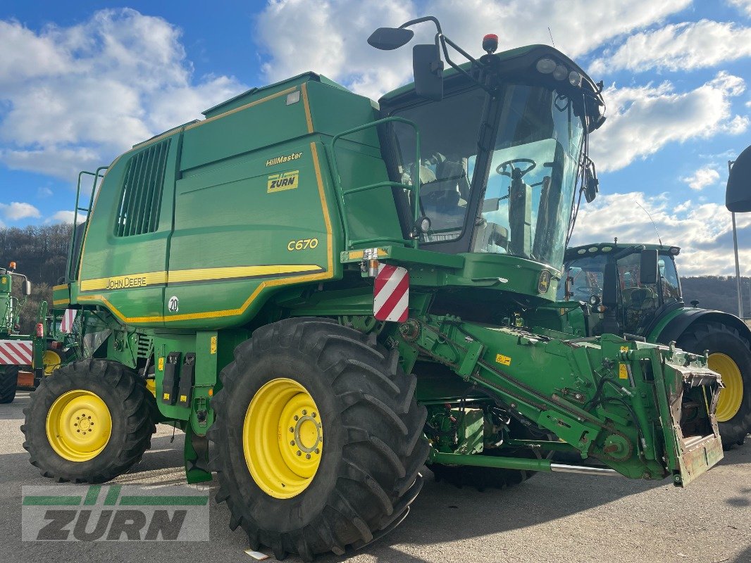 Mähdrescher типа John Deere C670 CTS Hillmaster, Gebrauchtmaschine в Schöntal-Westernhausen (Фотография 2)