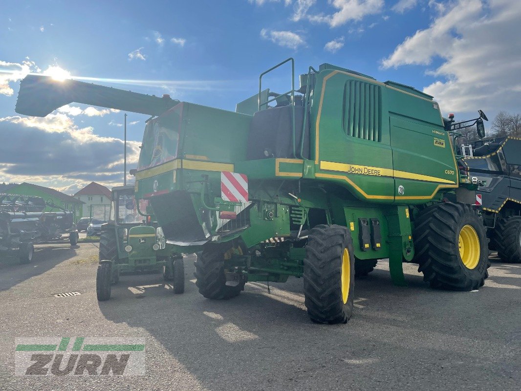 Mähdrescher του τύπου John Deere C670 CTS Hillmaster, Gebrauchtmaschine σε Schöntal-Westernhausen (Φωτογραφία 3)