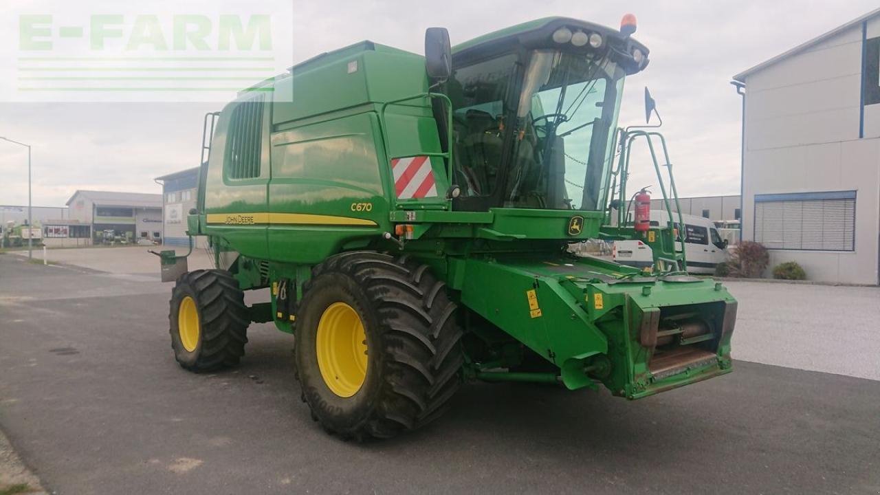 Mähdrescher Türe ait John Deere c670 + geringhoff vs610, Gebrauchtmaschine içinde ILZ (resim 2)