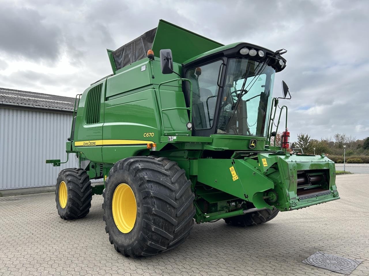 Mähdrescher of the type John Deere C670, Gebrauchtmaschine in Bramming (Picture 8)