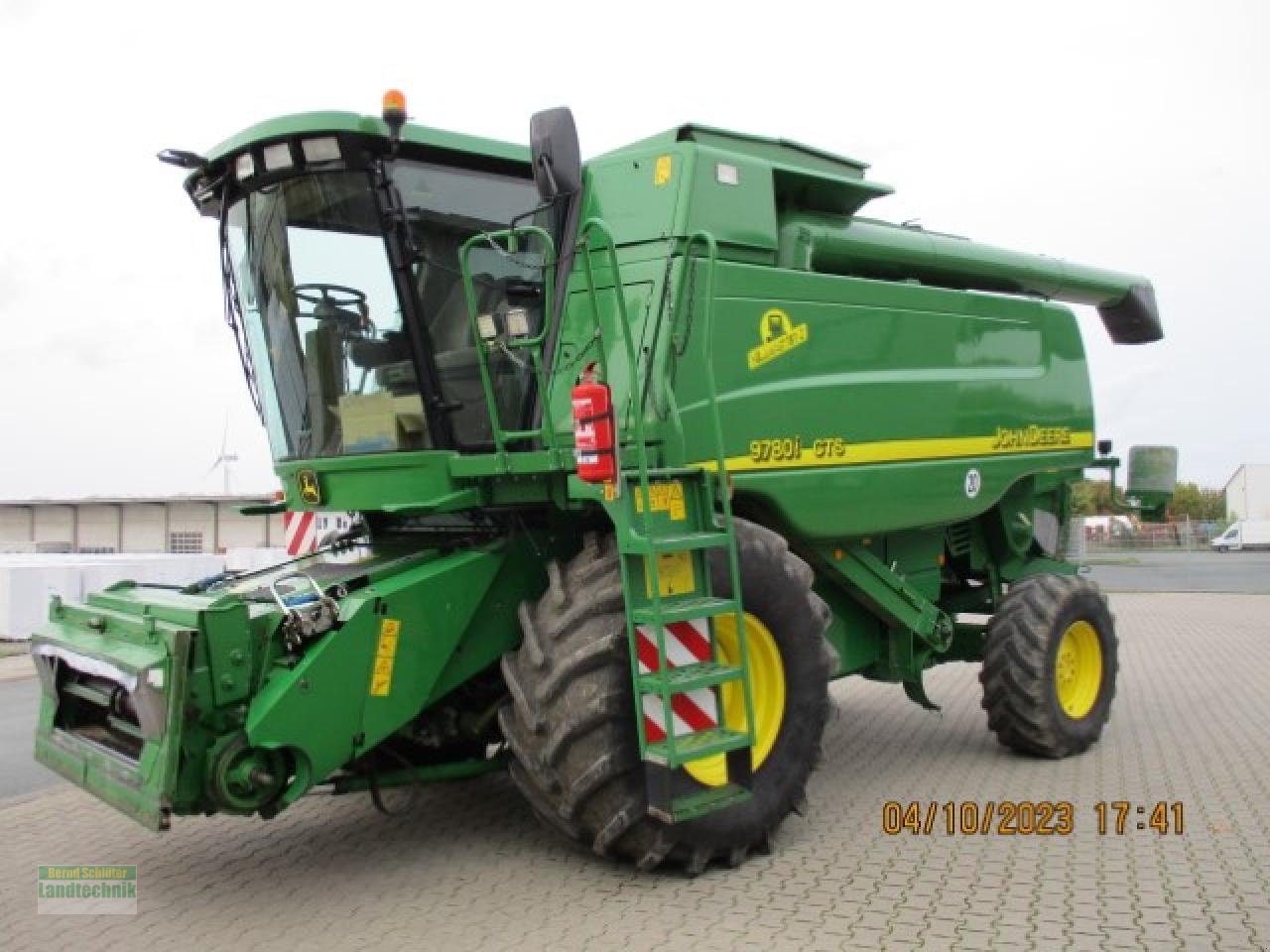 Mähdrescher typu John Deere CTS 9780  Hillmaster, Gebrauchtmaschine v Büren (Obrázok 1)