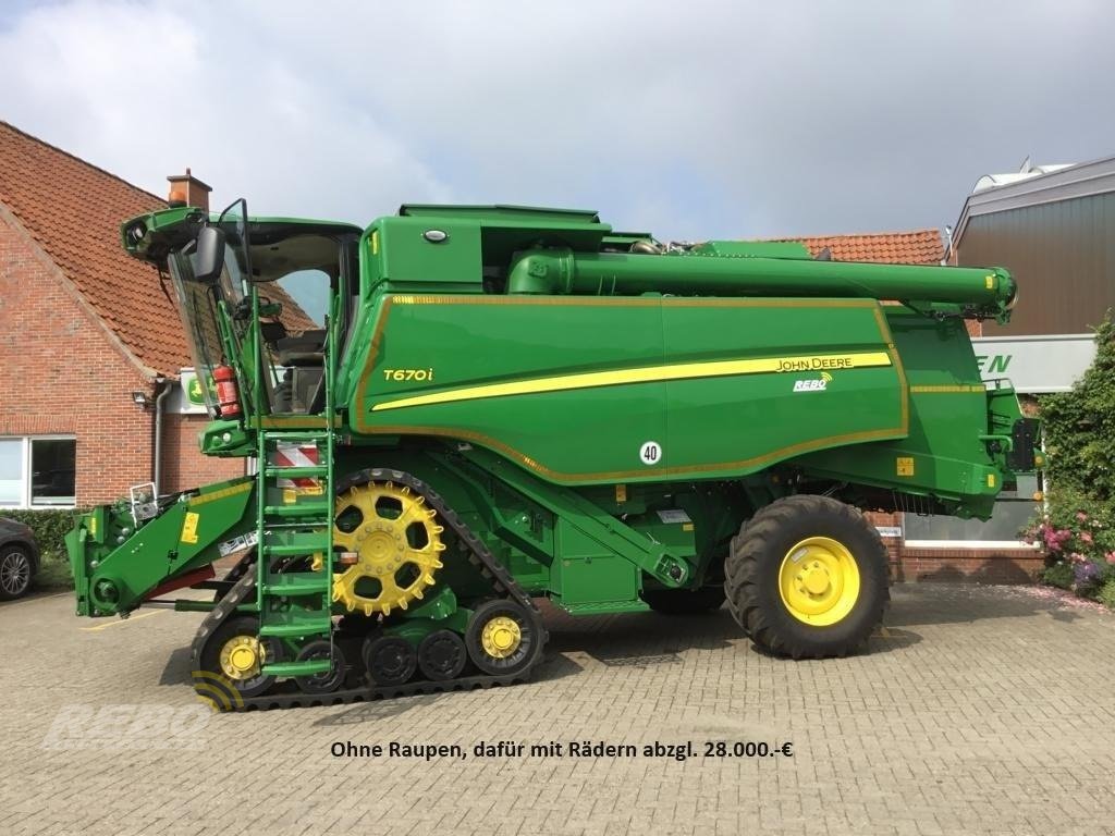 Mähdrescher of the type John Deere MÄHDRESCHER T670 LL, Gebrauchtmaschine in Visbek/Rechterfeld (Picture 1)