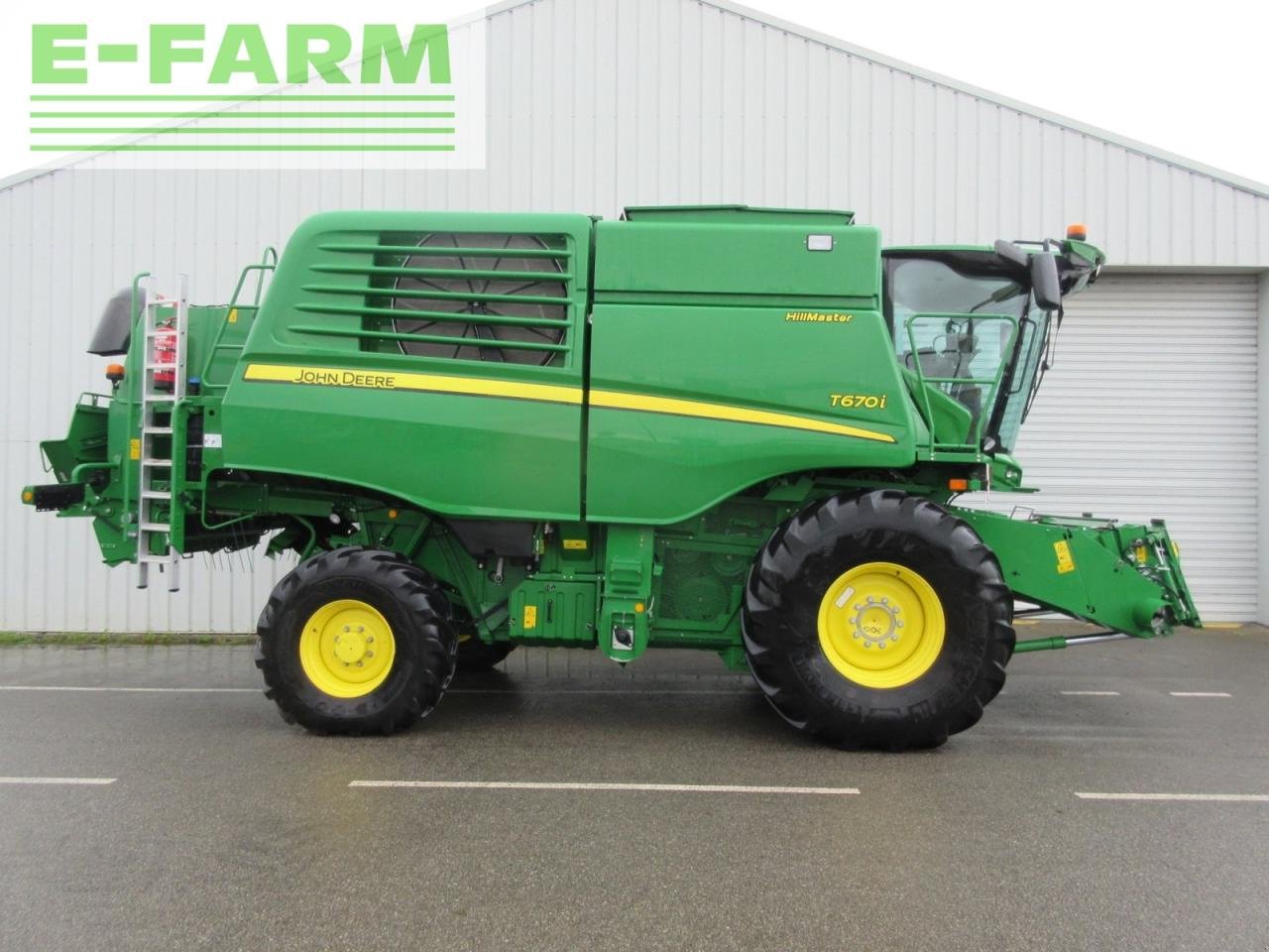 Mähdrescher del tipo John Deere mb j-d t670 i hillmaster, Gebrauchtmaschine en PLOUIGNEAU (Imagen 4)