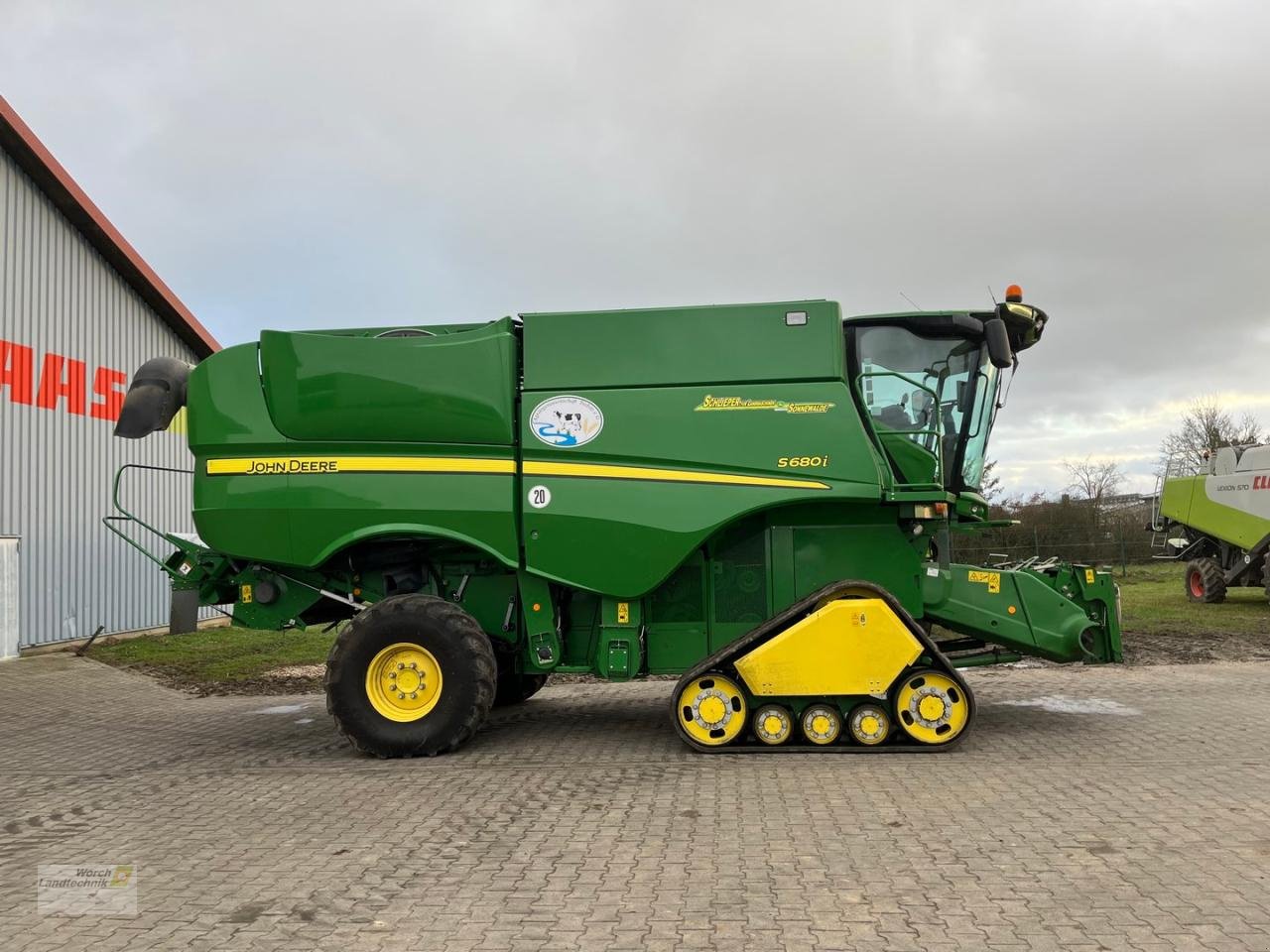 Mähdrescher of the type John Deere S 680 i Track, Gebrauchtmaschine in Schora (Picture 4)