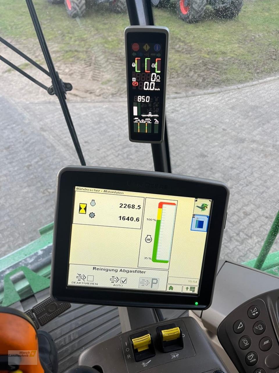 Mähdrescher del tipo John Deere S 680i Track, Gebrauchtmaschine In Schora (Immagine 17)