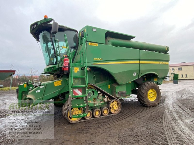 Mähdrescher del tipo John Deere S 690i, Gebrauchtmaschine en Weißenschirmbach (Imagen 1)