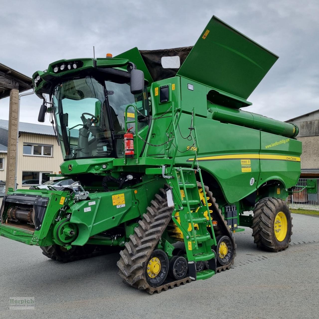 Mähdrescher des Typs John Deere S 790, Gebrauchtmaschine in Drebach (Bild 1)