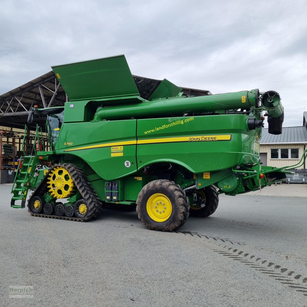 Mähdrescher Türe ait John Deere S 790, Gebrauchtmaschine içinde Drebach (resim 7)