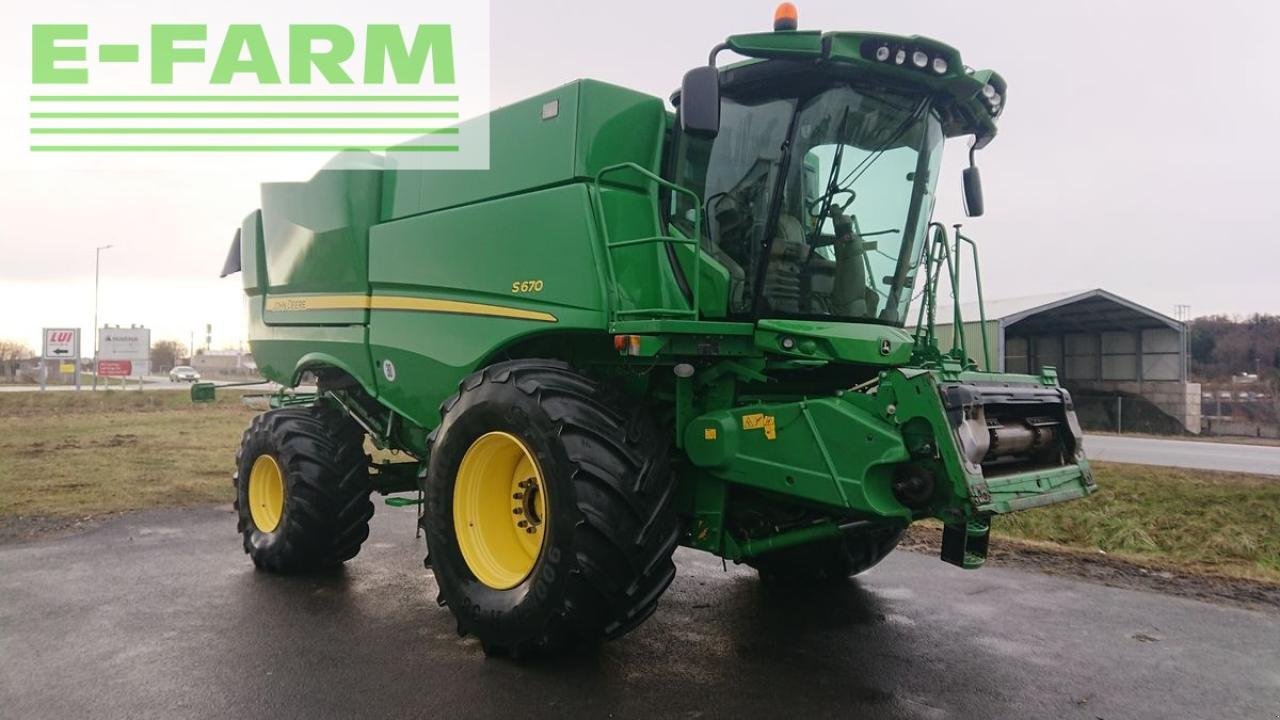 Mähdrescher του τύπου John Deere s670 4wd + macdon fd75, Gebrauchtmaschine σε ILZ (Φωτογραφία 2)