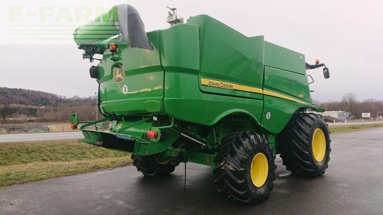 Mähdrescher tip John Deere s670 4wd + macdon fd75, Gebrauchtmaschine in ILZ (Poză 3)