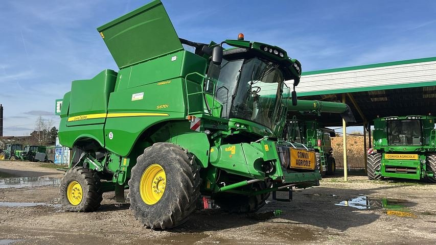 Mähdrescher типа John Deere S670, Gebrauchtmaschine в BOSC LE HARD (Фотография 1)