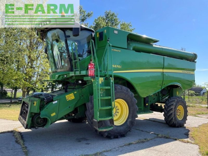 Mähdrescher typu John Deere s670i hillmaster, Gebrauchtmaschine w SZEGED (Zdjęcie 1)