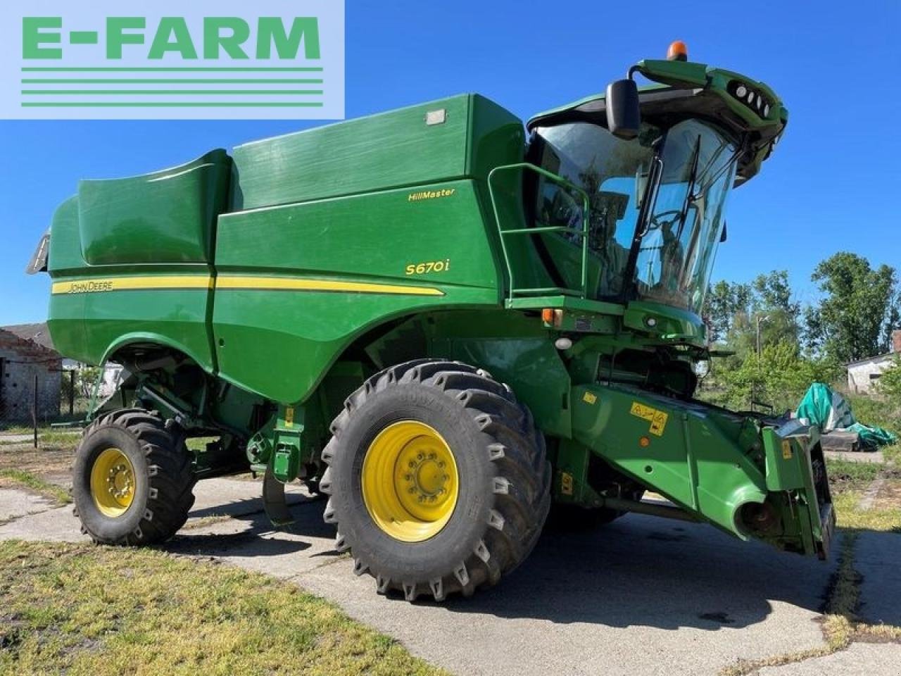 Mähdrescher typu John Deere s670i hillmaster, Gebrauchtmaschine v SZEGED (Obrázek 2)