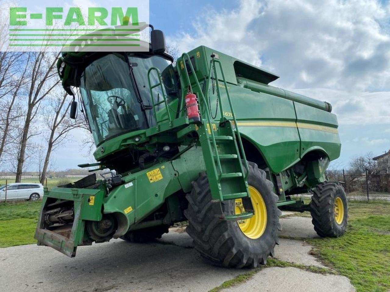 Mähdrescher del tipo John Deere s670i hillmaster, Gebrauchtmaschine en SZEGED (Imagen 20)