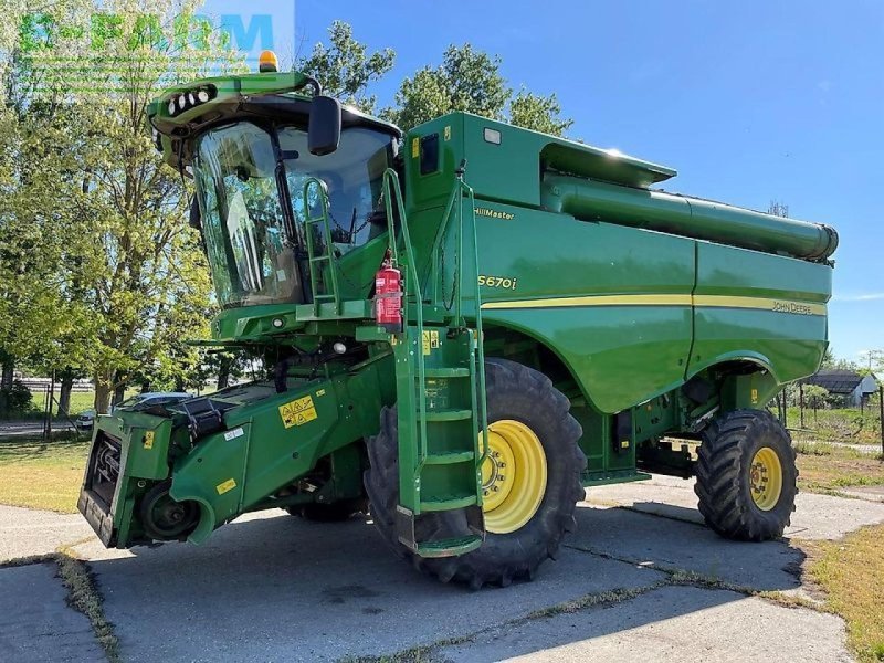 Mähdrescher Türe ait John Deere s670i hillmaster, Gebrauchtmaschine içinde SZEGED (resim 1)