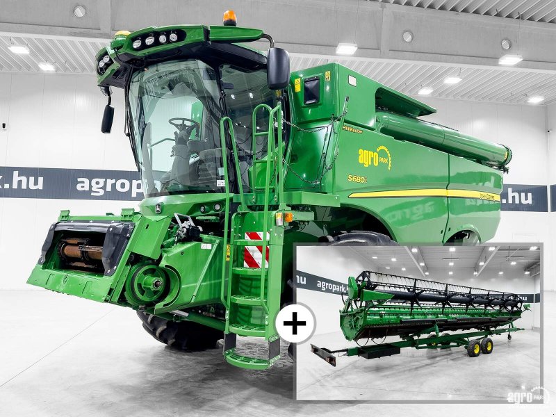 Mähdrescher Türe ait John Deere S680 Hillmaster 4WD, Gebrauchtmaschine içinde Csengele (resim 1)