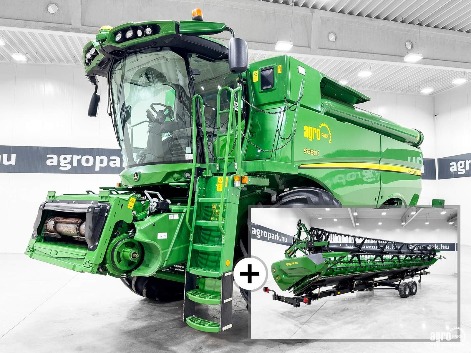 Mähdrescher del tipo John Deere S680i , Gebrauchtmaschine en Csengele (Imagen 1)