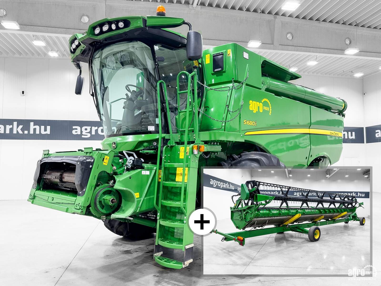 Mähdrescher типа John Deere S680i , Gebrauchtmaschine в Csengele (Фотография 1)