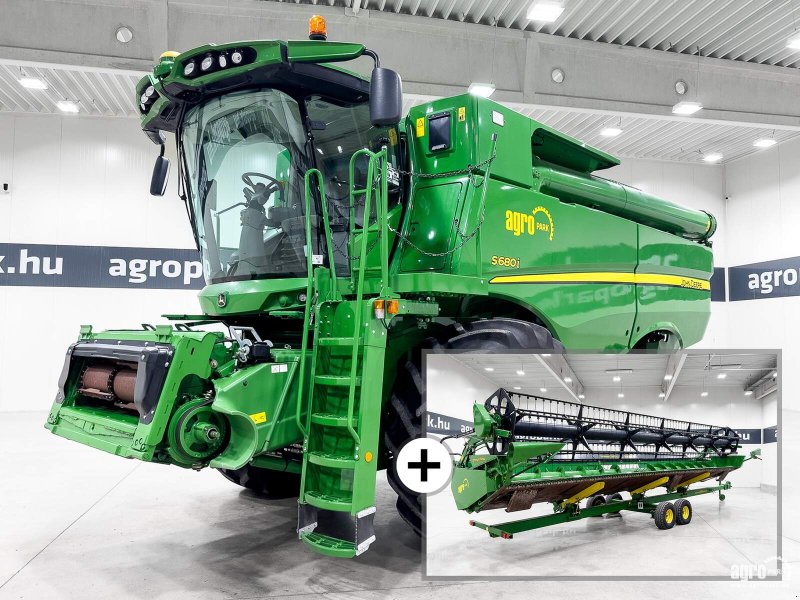 Mähdrescher типа John Deere S680i , Gebrauchtmaschine в Csengele