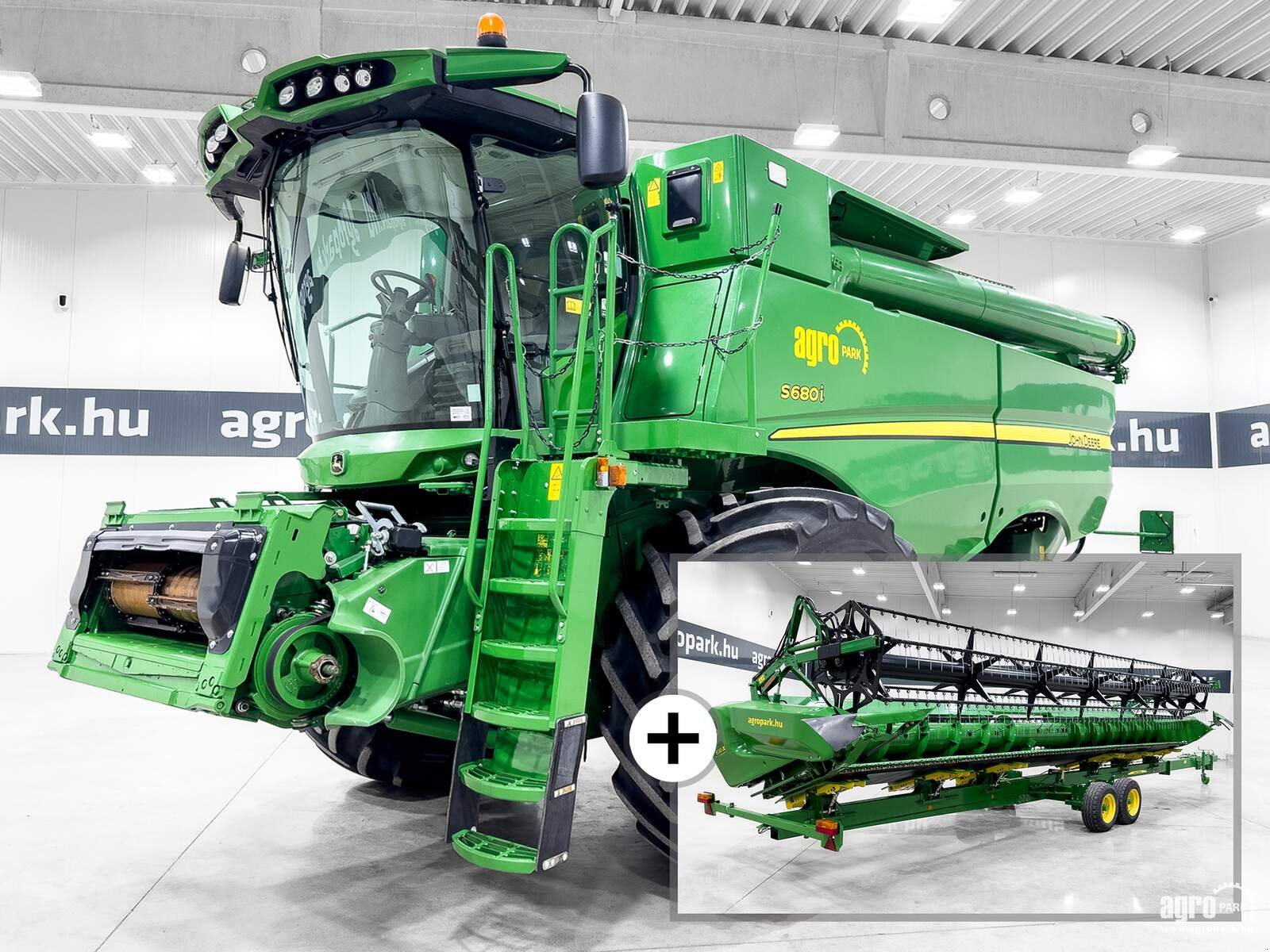 Mähdrescher des Typs John Deere S680i , Gebrauchtmaschine in Csengele (Bild 1)