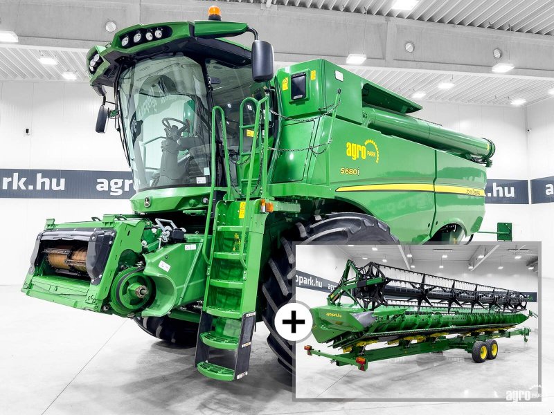 Mähdrescher des Typs John Deere S680i , Gebrauchtmaschine in Csengele