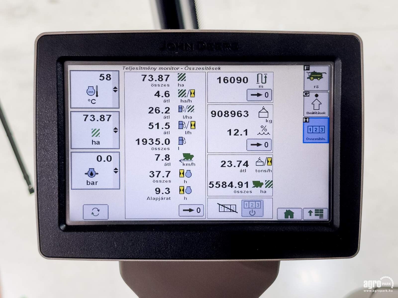 Mähdrescher of the type John Deere S680i , Gebrauchtmaschine in Csengele (Picture 22)