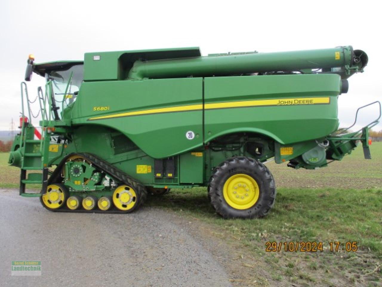 Mähdrescher του τύπου John Deere s680I, Gebrauchtmaschine σε Büren (Φωτογραφία 4)