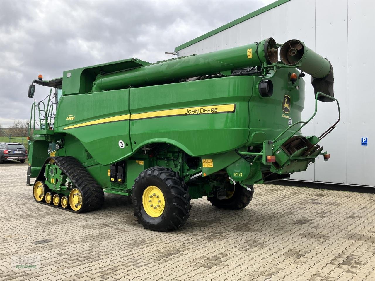 Mähdrescher Türe ait John Deere S685i, Gebrauchtmaschine içinde Zorbau (resim 5)