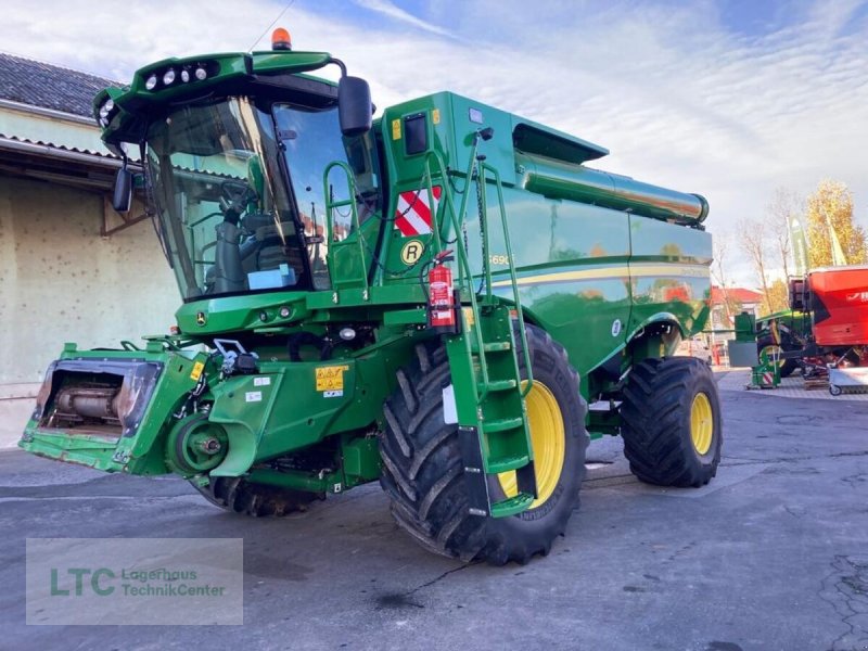 Mähdrescher des Typs John Deere S690, Gebrauchtmaschine in Großpetersdorf (Bild 1)