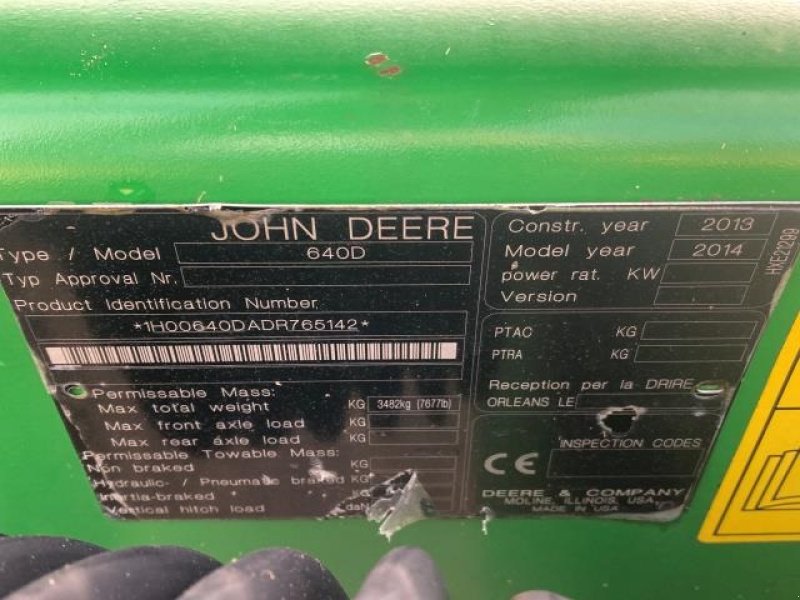 Mähdrescher del tipo John Deere S690, Gebrauchtmaschine en Bramming (Imagen 8)