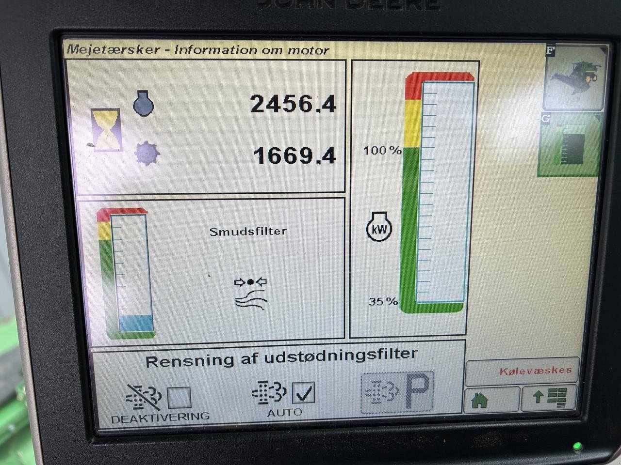 Mähdrescher za tip John Deere S690, Gebrauchtmaschine u Bramming (Slika 3)