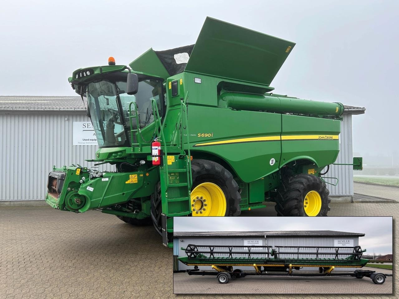 Mähdrescher a típus John Deere S690, Gebrauchtmaschine ekkor: Bramming (Kép 1)