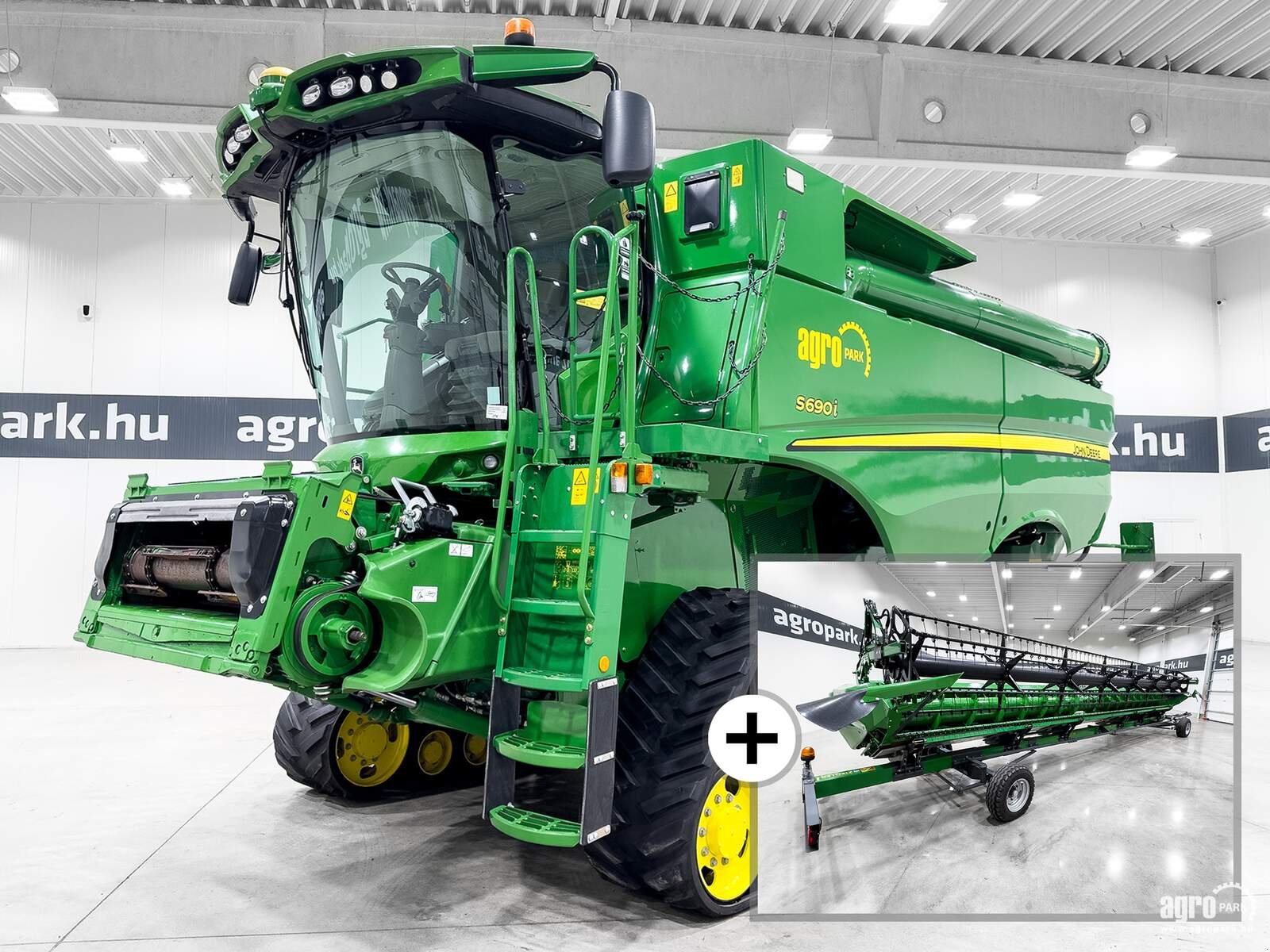 Mähdrescher типа John Deere S690i, Gebrauchtmaschine в Csengele (Фотография 1)